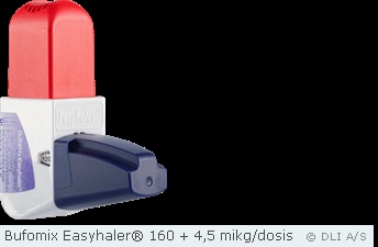 BUFOMIX EASYHALER 160 microgramas/4,5 microgramas pó para inalação
