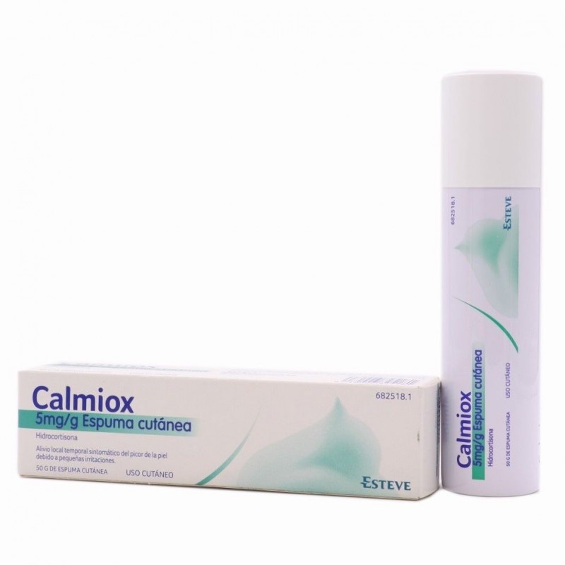 CALMIOX 5 mg/g ESPUMA CUTÂNEA