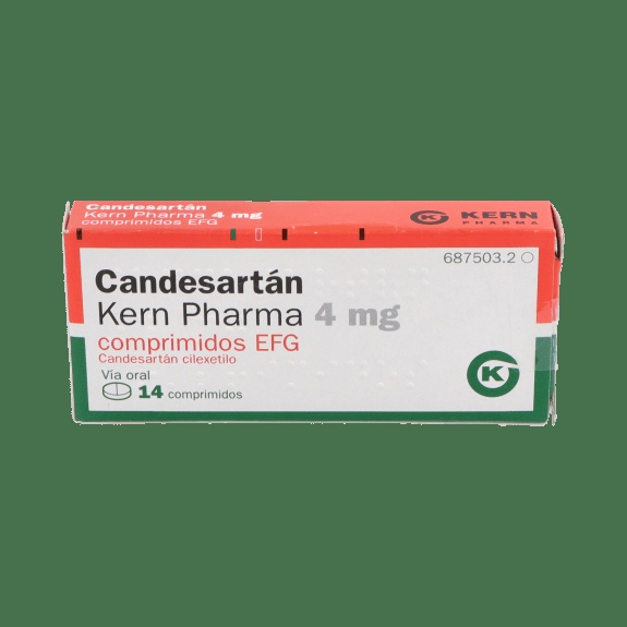 Candesartan Kern Pharma 4 mg Comprimidos