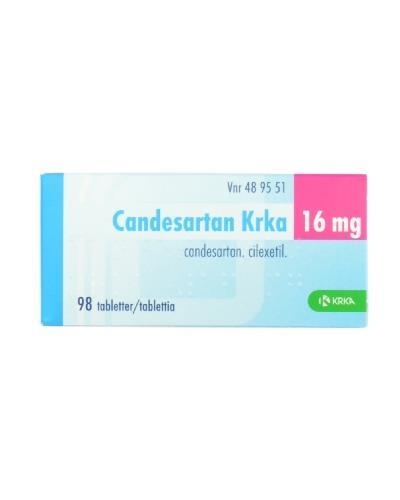 Candesartan KRKA 16 mg Comprimidos