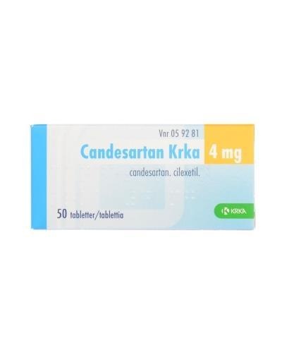 Candesartan KRKA 4 mg Comprimidos