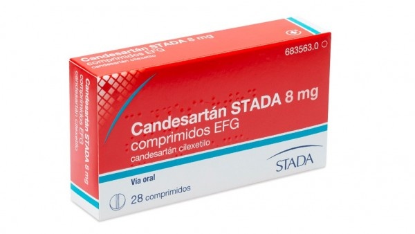 Candesartana Stadapharm 8 mg Comprimidos