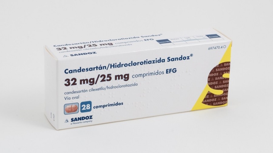 Candesartana/Hidroclorotiazida CombiX 32mg/25mg Comprimidos