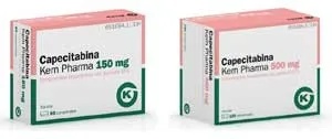 CAPECITABINA KERN PHARMA 150 mg COMPRIMIDOS REVESTIDOS POR PELÍCULA