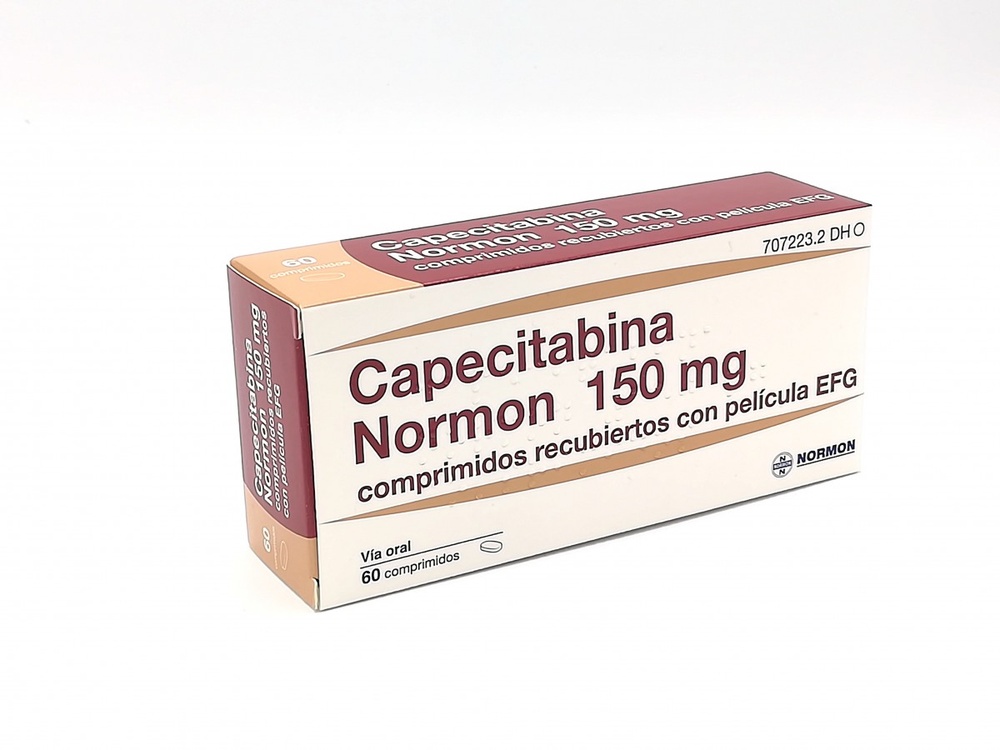 CAPECITABINA TARBIS 150 mg COMPRIMIDOS REVESTIDOS POR PELÍCULA