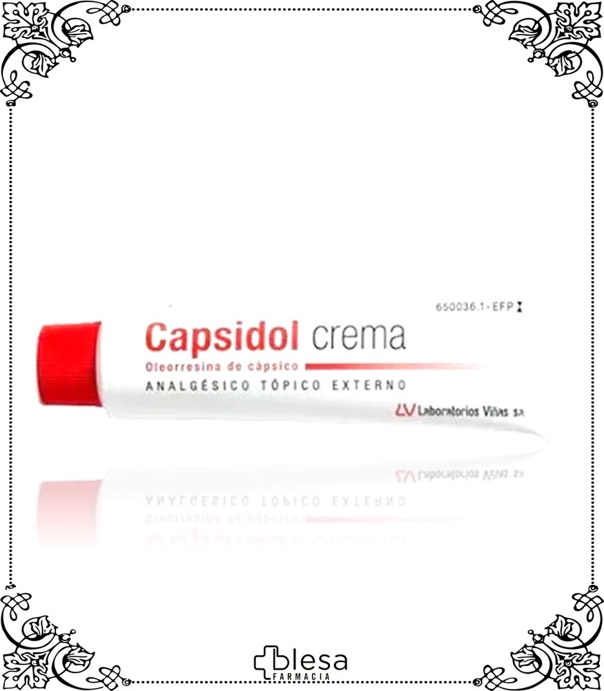 CAPSIDOL 0,25mg/g CREME