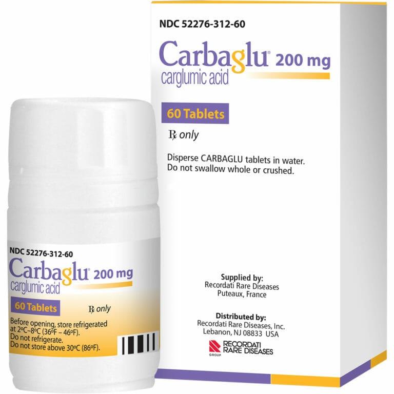 CARBAGLU 200 mg COMPRIMIDOS DISPERSÍVEIS