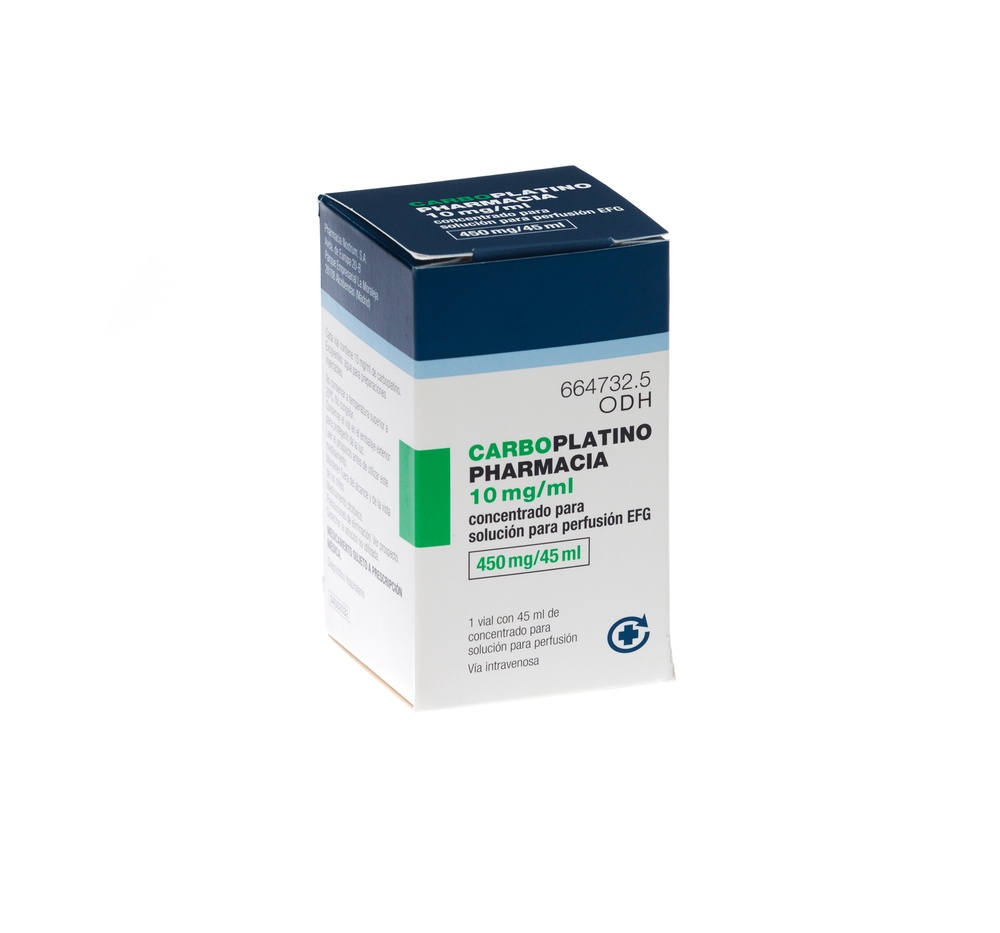 CARBOPLATINA AUROVITAS 10 mg/mL concentrado para solução para perfusão