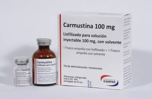 CARMUSTINA GLENMARK 100 mg PÓ E SOLVENTE PARA CONCENTRADO PARA SOLUÇÃO PARA PERFUSÃO
