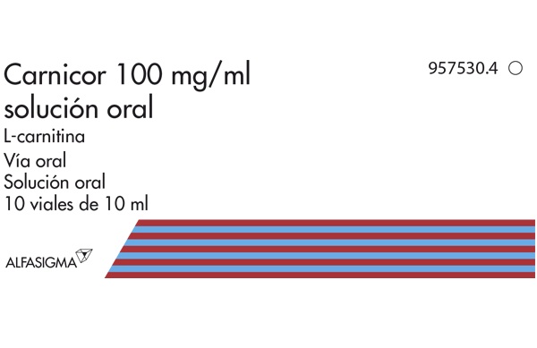 CARNICOR 100 mg/ml SOLUÇÃO ORAL