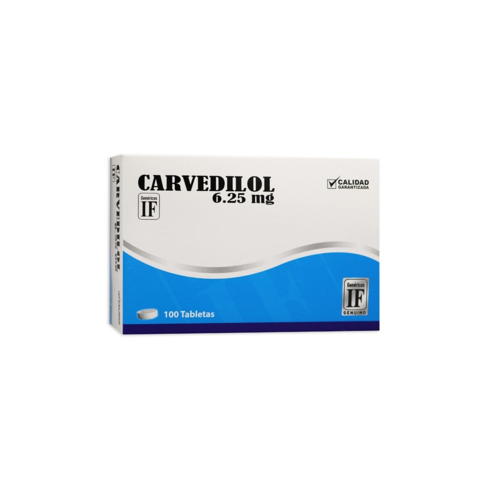 CARVEDILOL KRKA 6,25 mg COMPRIMIDOS