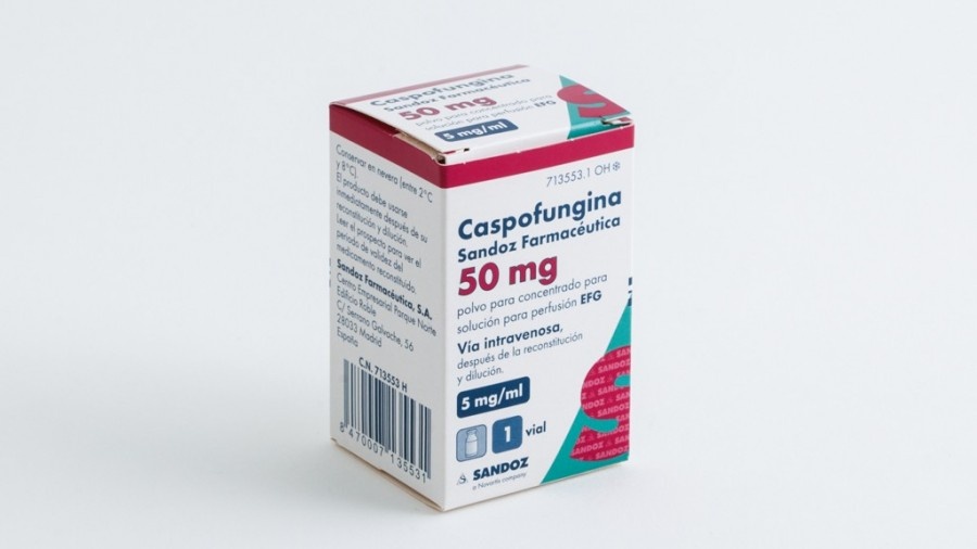 CASPOFUNGINA TEVAGEN 50 mg PÓ PARA CONCENTRADO PARA SOLUÇÃO PARA PERFUSÃO