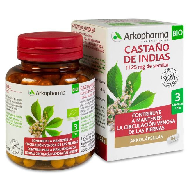 CASTAÑO DE INDIAS ARKOPHARMA cápsulas duras