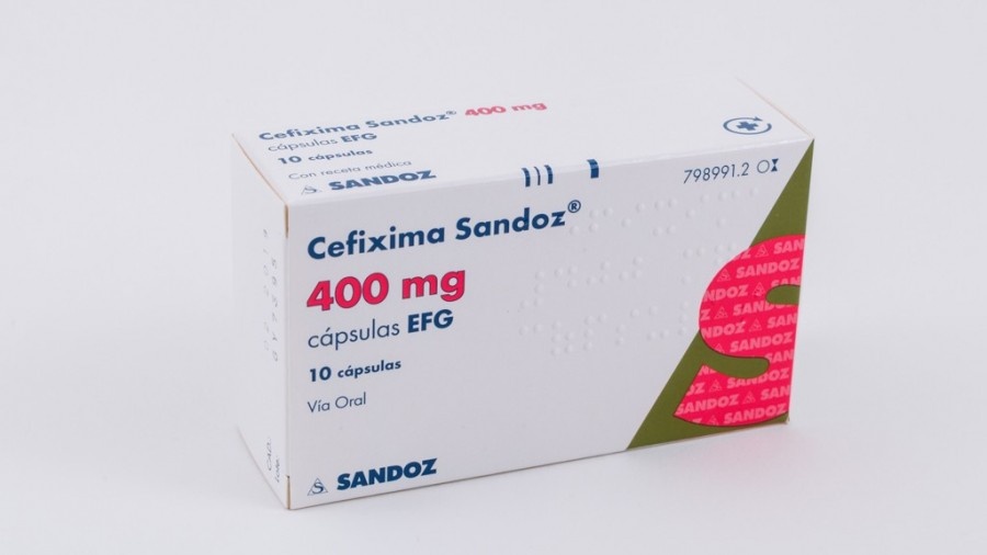 CEFIXIMA SANDOZ 400 mg COMPRIMIDOS REVESTIDOS POR PELÍCULA