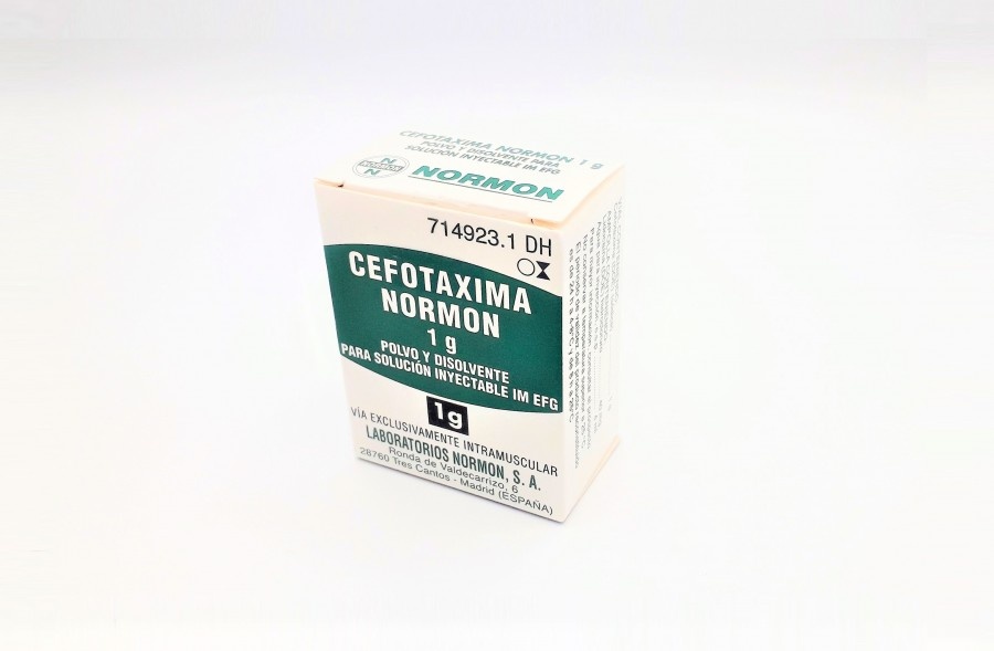 CEFOTAXIMA NORMON 500 mg PÓ E SOLVENTE PARA SOLUÇÃO INJETÁVEL