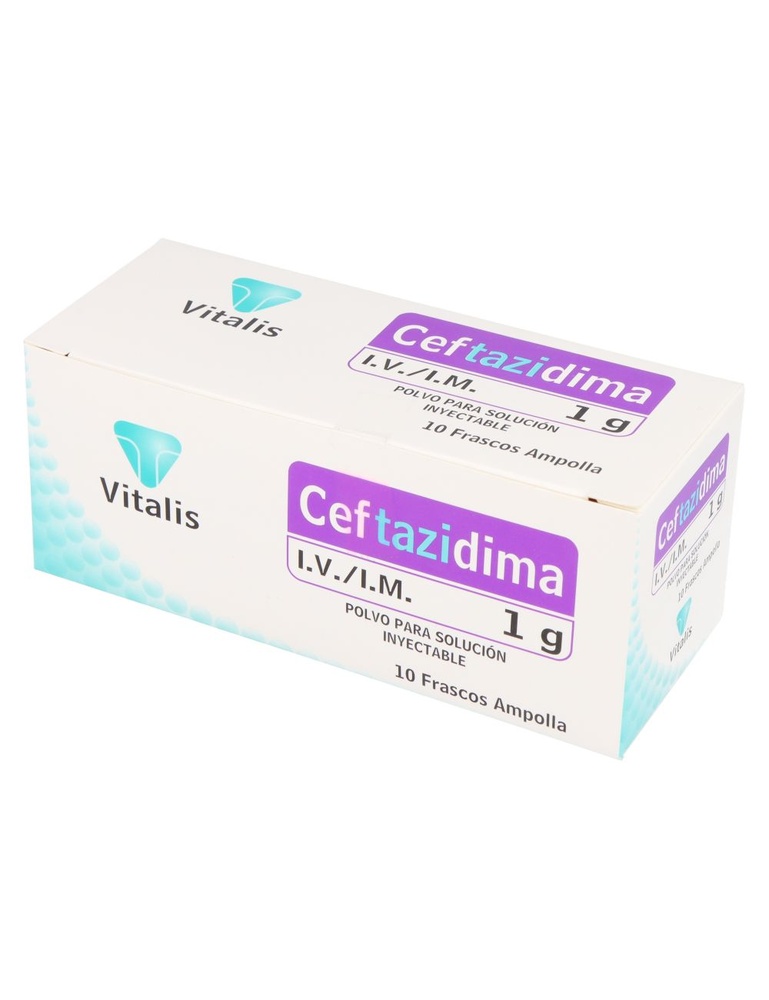 CEFTAZIDIMA MIP 1 g PÓ PARA SOLUÇÃO INJETÁVEL E PARA PERFUSÃO