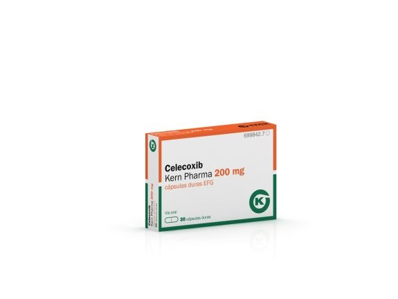 CELECOXIB KERN PHARMA 200 mg CÁPSULAS DURAS