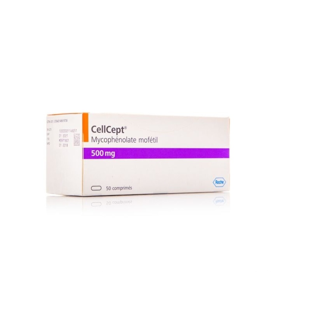 CELLCEPT 500 MG COMPRIMIDOS REVESTIDOS POR PELÍCULA