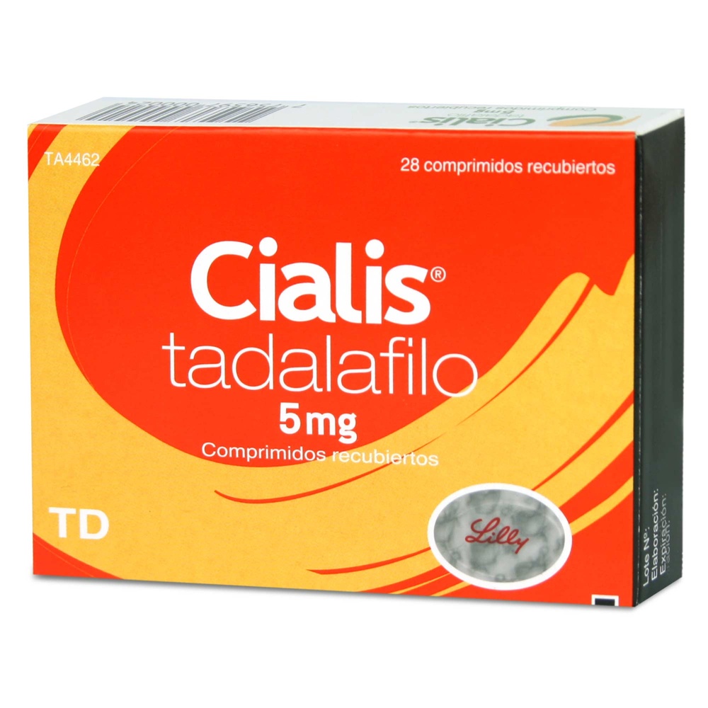 CIALIS 5 mg COMPRIMIDOS REVESTIDOS POR PELÍCULA