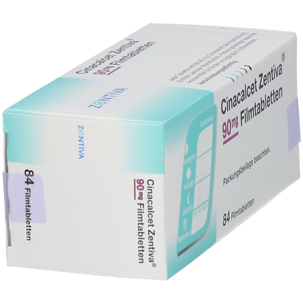 CINACALCET ZENTIVA 90 mg COMPRIMIDOS REVESTIDOS POR PELÍCULA