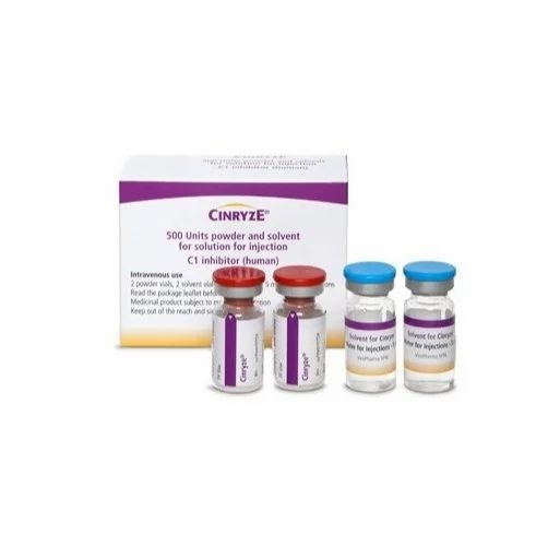 CINRYZE 500 Unidades Pó e Solvente para Solução Injetável