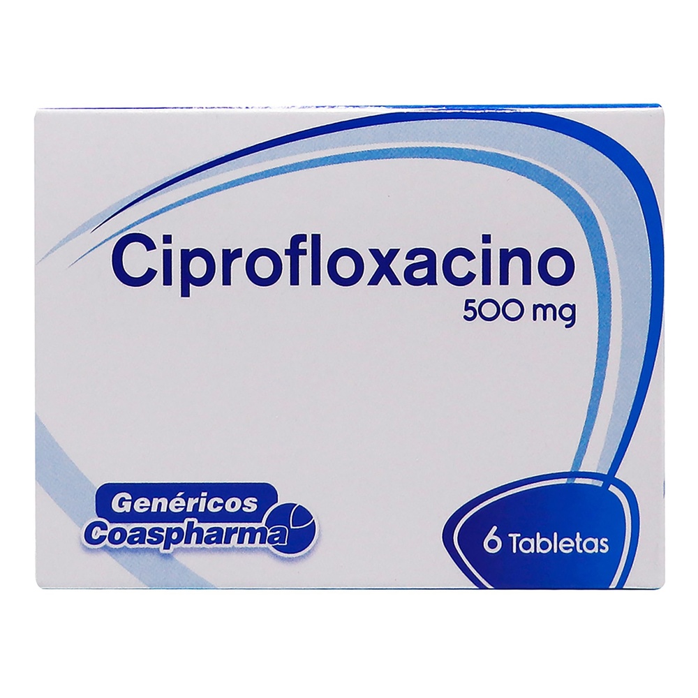 CIPROFLOXACINA AUROVITAS 500 mg COMPRIMIDOS REVESTIDOS POR PELÍCULA