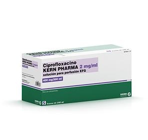 CIPROFLOXACINA KABI 2 mg/ml SOLUÇÃO PARA PERFUSÃO
