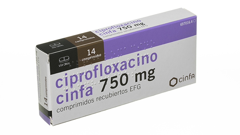 CIPROFLOXACINA TARBIS 750 mg COMPRIMIDOS REVESTIDOS POR PELÍCULA