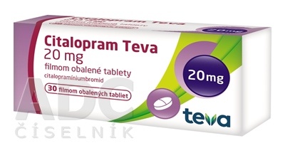 CITALOPRAM TEVA-RATIOPHARM 20 mg COMPRIMIDOS REVESTIDOS POR PELÍCULA