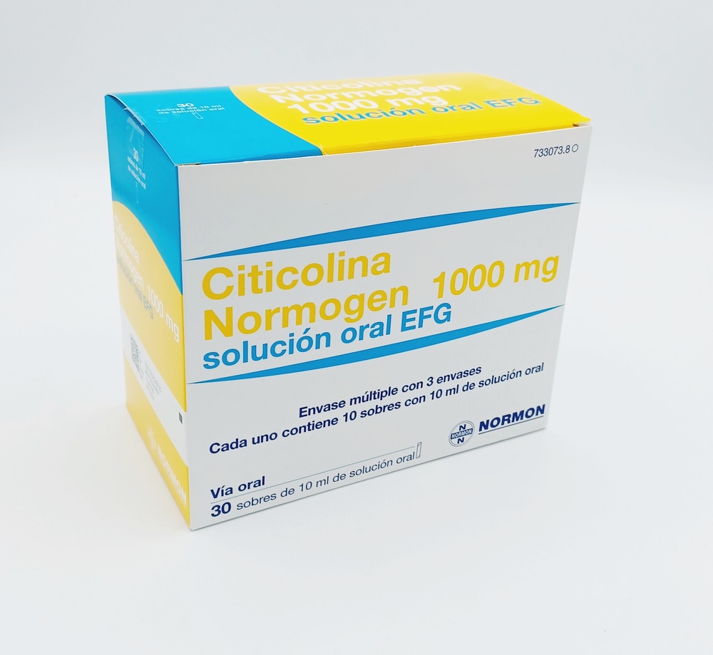 CITICOLINA VIR 1000 mg SOLUÇÃO ORAL
