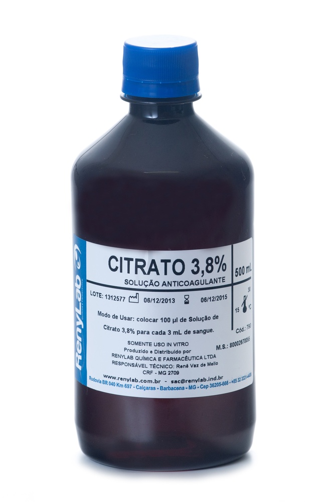 CITRATO DE SÓDIO GRIFOLS 136 mmol/L SOLUÇÃO ANTICOAGULANTE E CONSERVANTE PARA SANGUE