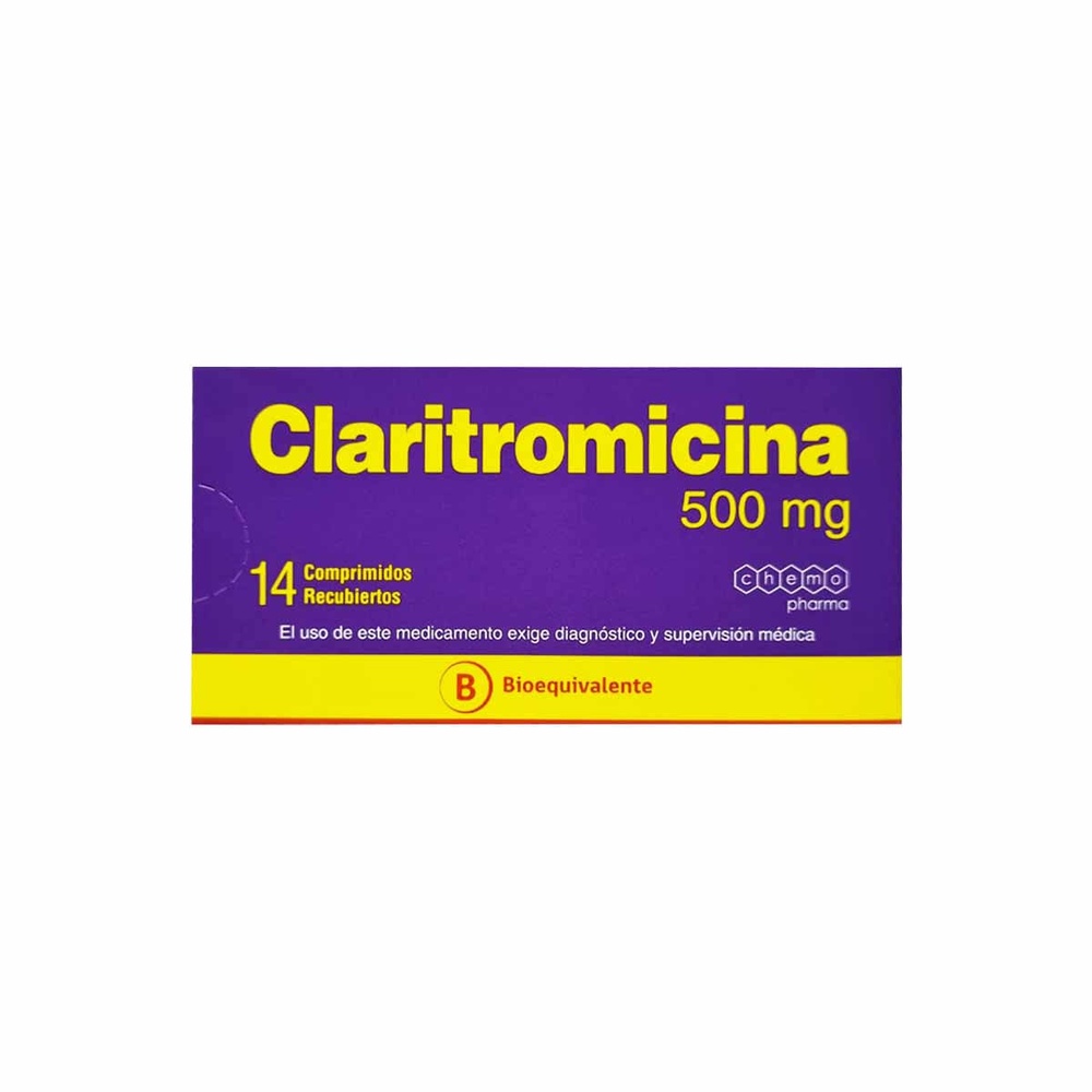 CLARITROMICINA SUN 500 mg COMPRIMIDOS REVESTIDOS