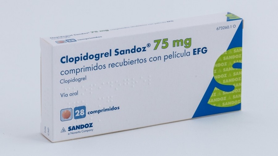CLOPIDOGREL SUN 75 mg COMPRIMIDOS REVESTIDOS POR PELÍCULA