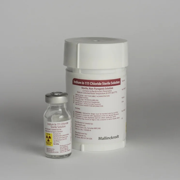 CLORETO DE ÍNDIO (111) CURIUM PHARMA SPAIN 370 MBq/ml PRECURSOR RADIOFARMACÊUTICO EM SOLUÇÃO