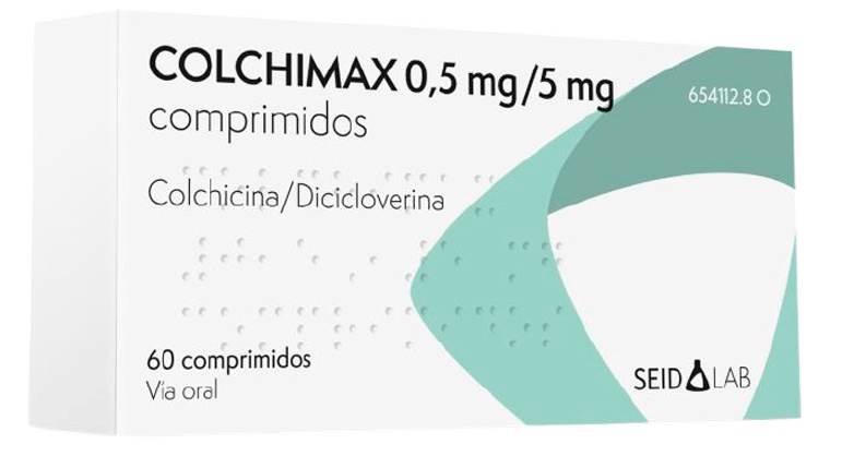 COLCHIMAX 0,5/5 mg COMPRIMIDOS
