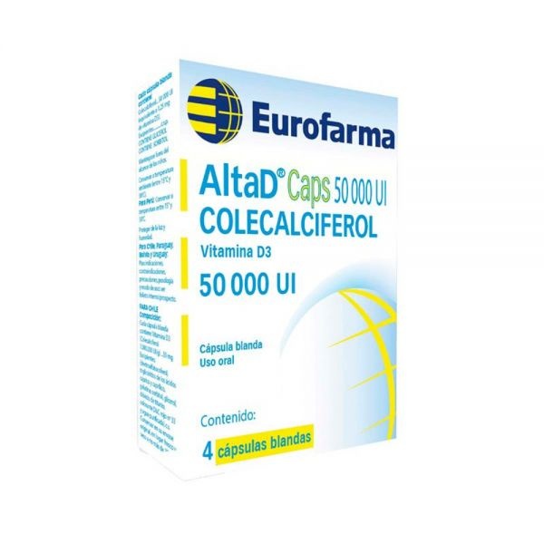 COLECALCIFEROL ALTER 50.000 UI CÁPSULAS DURAS