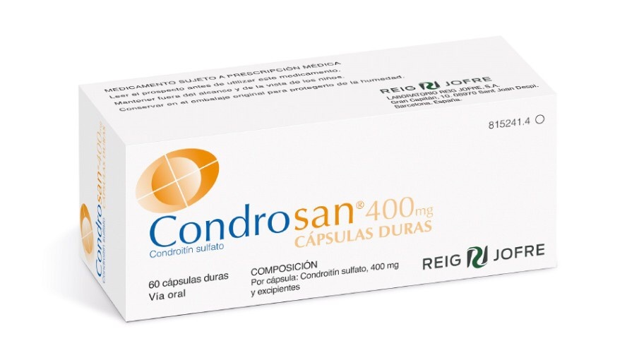CONDROSAN 400 mg CÁPSULAS DURAS