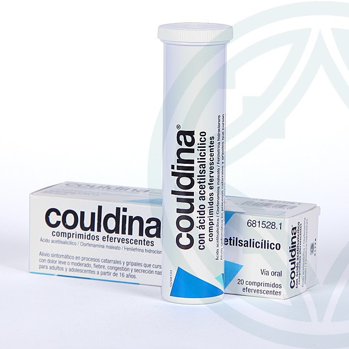 COULDINA COM ÁCIDO ACETILSALICÍLICO COMPRIMIDOS EFERVESCENTES