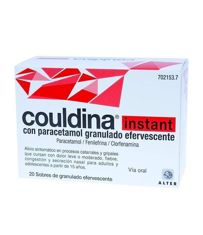 COULDINA INSTANT COM PARACETAMOL GRANULADO EFERVESCENTE