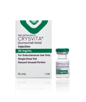 CRYSVITA 30 mg Solução Injetável em Seringa Pré-carregada