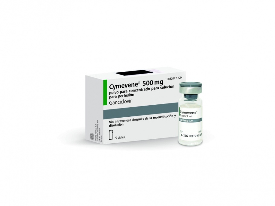 CYMEVENE 500 mg PÓ PARA CONCENTRADO PARA SOLUÇÃO PARA PERFUSÃO
