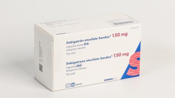 DABIGATRAN ETEXILATO SAG 150 mg CÁPSULAS DURAS