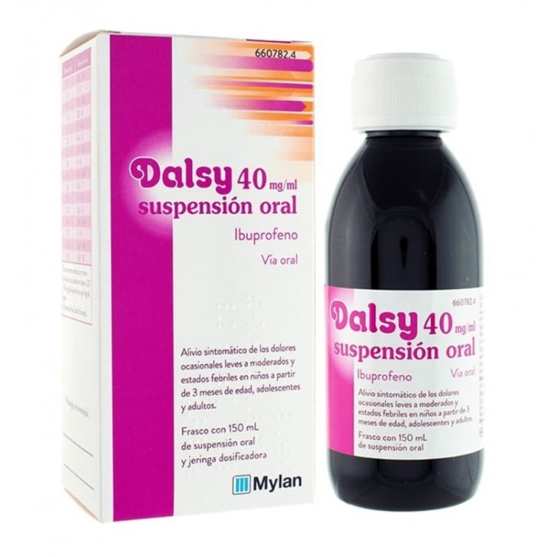 DALSY 40 mg/ml SUSPENSÃO ORAL
