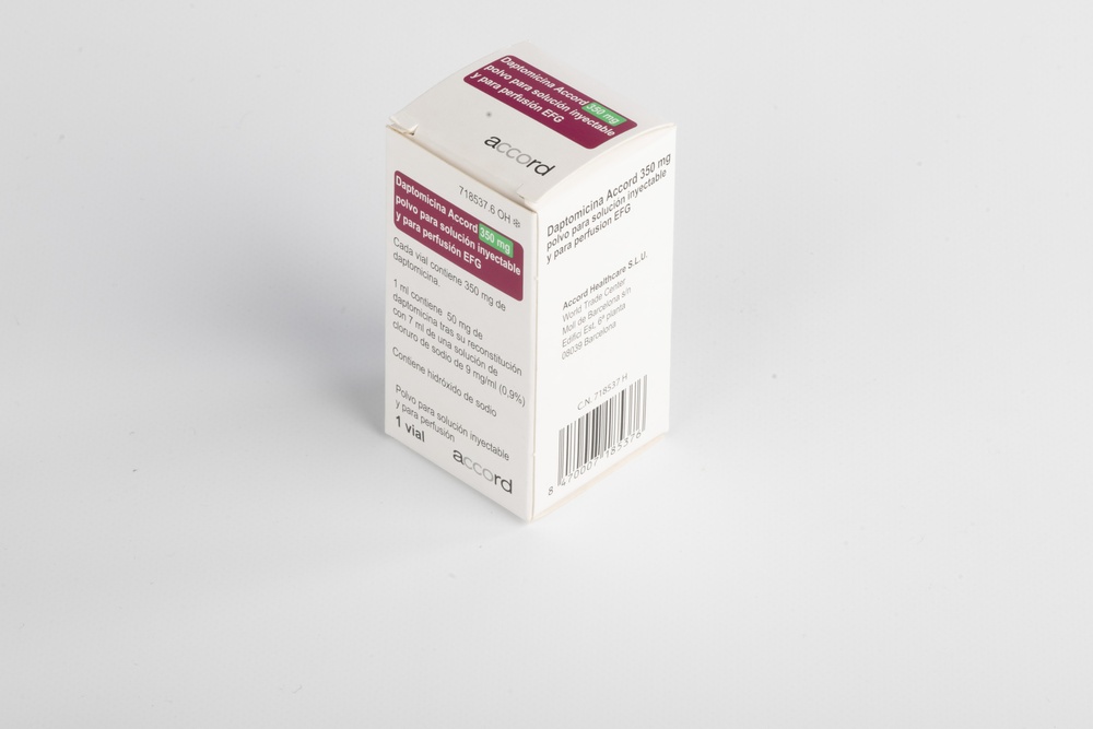 DAPTOMICINA ACCORD HEALTHCARE 350 mg PÓ PARA SOLUÇÃO INJETÁVEL E PARA PERFUSÃO