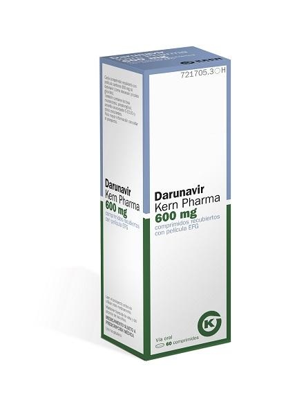 DARUNAVIR VIVANTA 600 mg COMPRIMIDOS REVESTIDOS POR PELÍCULA