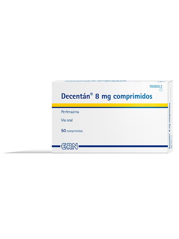 DECENTAN 8 mg COMPRIMIDOS