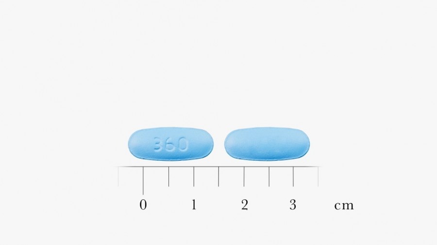 Deferasirox Ratiopharm 360 mg comprimidos revestidos por película
