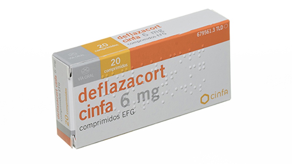 DEFLAZACORT VIR 6 mg COMPRIMIDOS