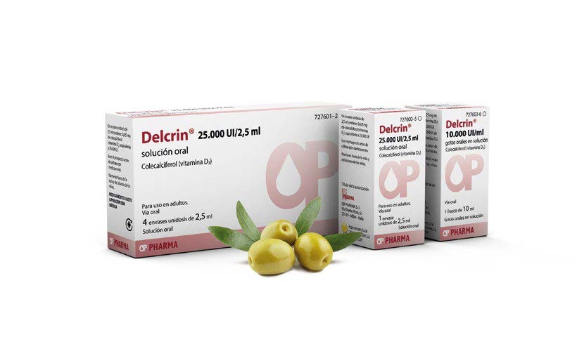 DELCRIN 25.000 UI/2,5 ML SOLUÇÃO ORAL
