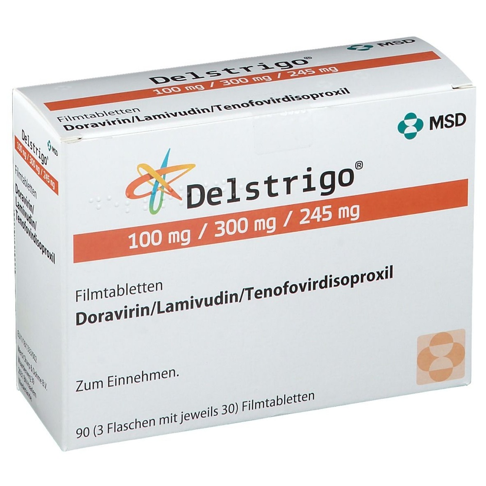 DELSTRIGO 100 mg/300 mg/245 mg COMPRIMIDOS REVESTIDOS POR PELÍCULA
